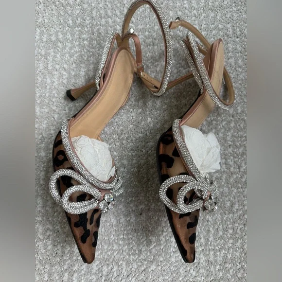 Mach & Mach Leopard Heels, 38.5 - Picture 3 of 11